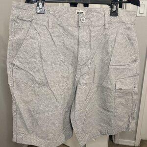 Vans Off The Wall Tan Cargo Shorts - Men's Size 38